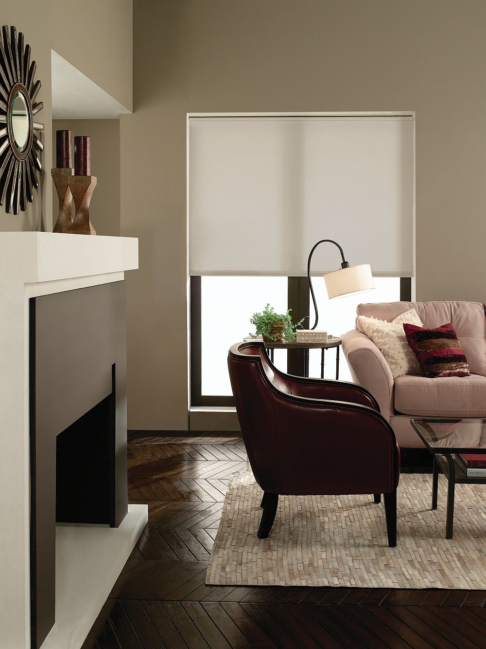 EZ-A: Motorized Light Filtering Roller Shades